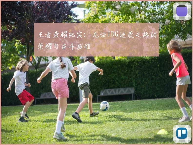 王者荣耀纪实:见证JDG逆袭之路的荣耀与奋斗历程