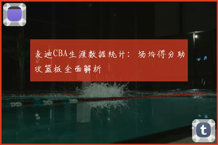 麦迪CBA生涯数据统计：场均得分助攻篮板全面解析