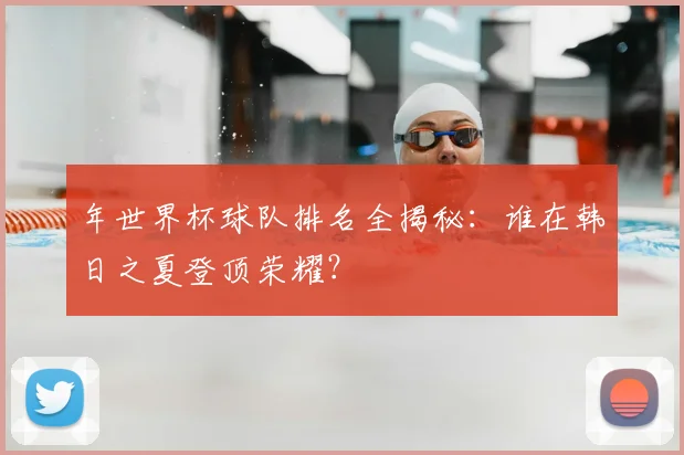 年世界杯球队排名全揭秘:谁在韩日之夏登顶荣耀?