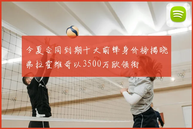 今夏合同到期十大前锋身价榜揭晓弗拉霍维奇以3500万欧领衔