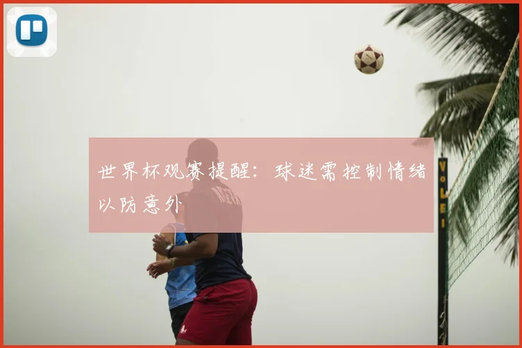 世界杯观赛提醒:球迷需控制情绪以防意外