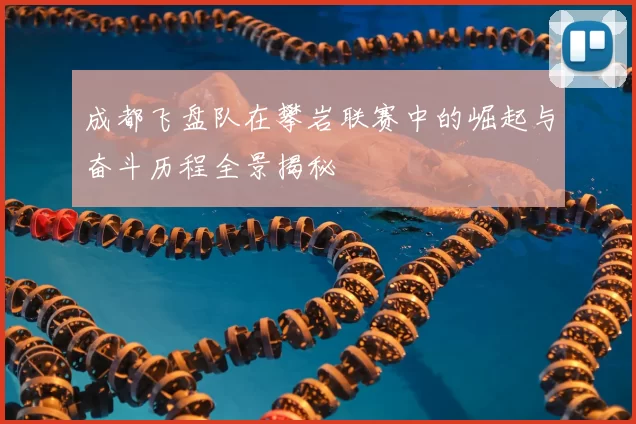 成都飞盘队在攀岩联赛中的崛起与奋斗历程全景揭秘